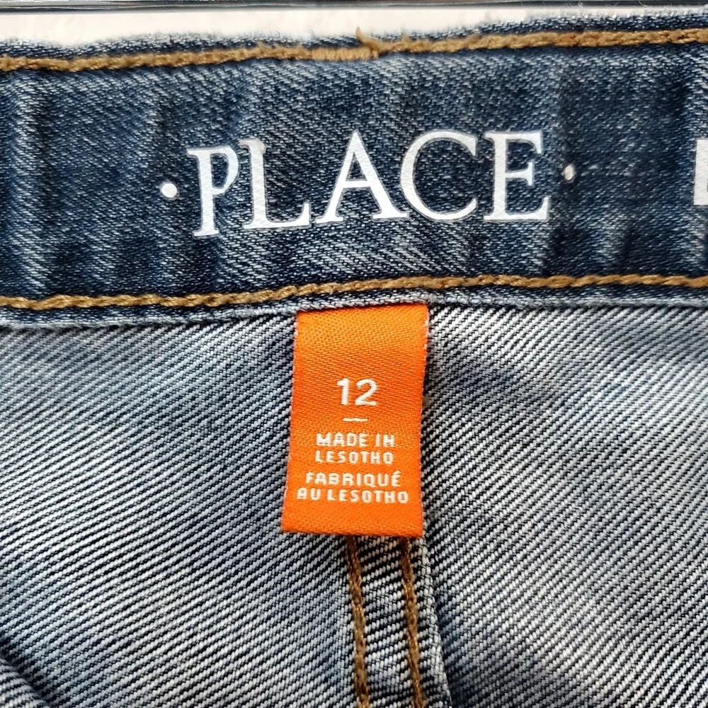 The‎ Children's Place ♡ Boys Size 12 Bootcut Denim Jeans With Adjustable Waist